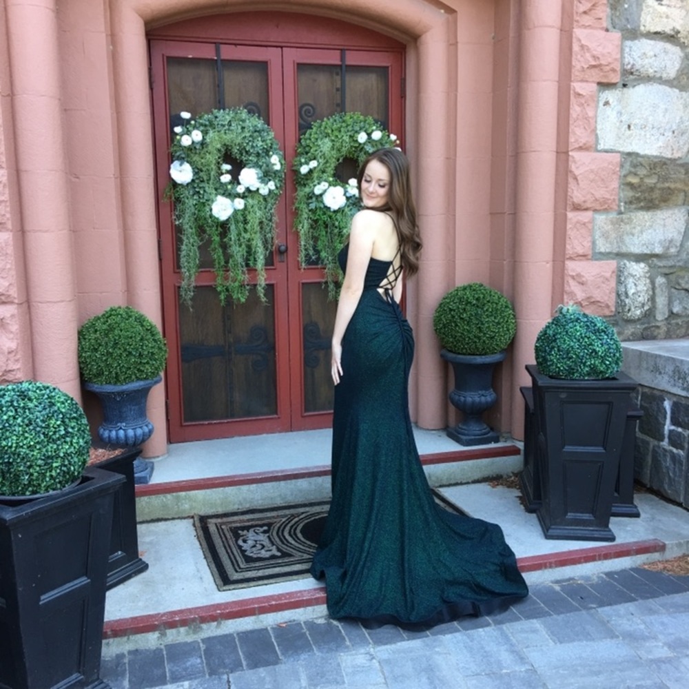 Emerald Green Prom Dress